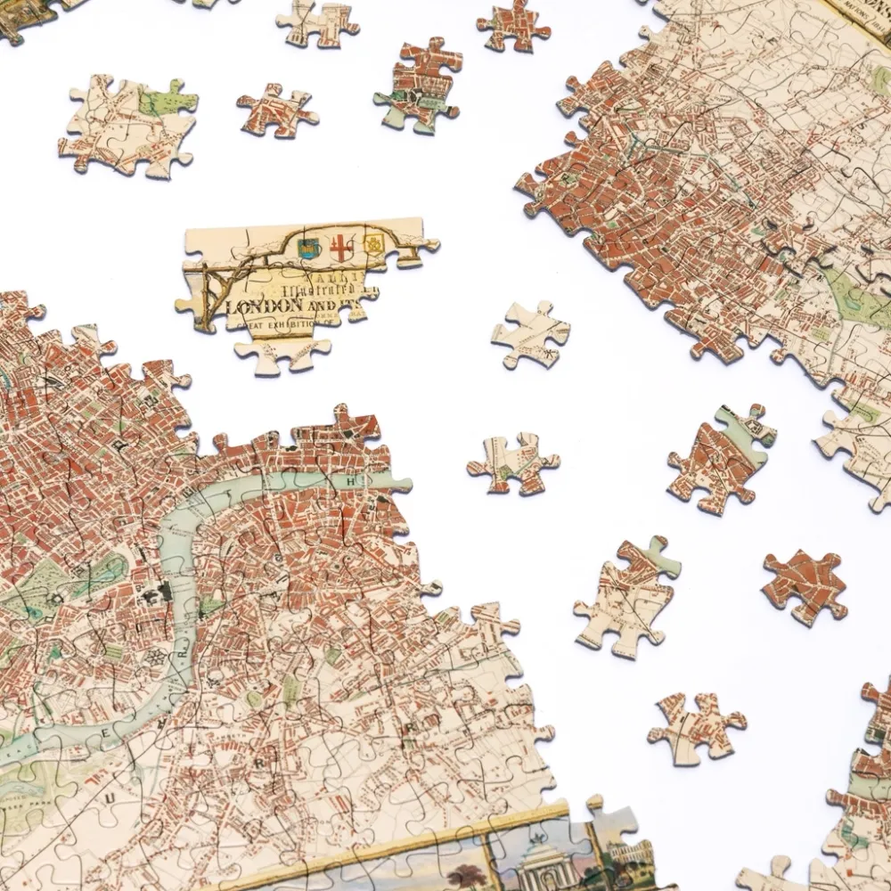 Outlet Puzzle Londres Niños Niños Y Regalos