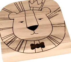 Sale Puzzle Rompecabezas de Madera León Safari Maderas