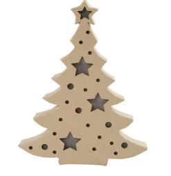 New Árbol de Navidad con Luz Cartón Y Papel Maché