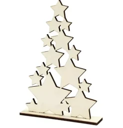 Outlet Árbol de Navidad Estrellas Maderas