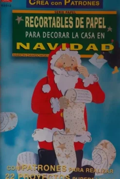 Recortables de papel para decorar la casa en Navidad Navidad
