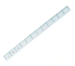 Clearance Regla de Plástico Transparente 60cm Herramientas De Corte