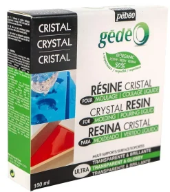 Hot Resina Cristal Bio Gedeo 150ml Resinas