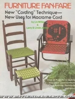 Hot Revista Macramé para realizar sillas 7516 Furniture Fan-Fare Labores Y Macramé