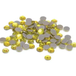 Best Rhinestones Citrine 5mm Silhouette|Bisutería