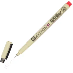 Rotulador calibrado rojo Pigma Micron 01 Rotuladores