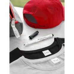 Rotulador fino textil negro Textile Marker Rotuladores