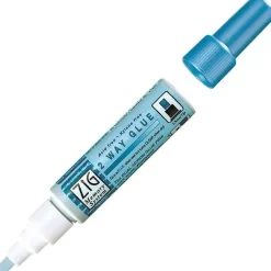 Outlet Rotulador Pegamento Chisel Biselado Zig 2 Way Glue Kuretake 4mm Adhesivos