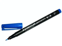 Online Rotulador permanente azul F Lumocolor Rotuladores
