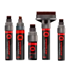 New Rotulador permanente negro cobrizo Speedflow Rotuladores