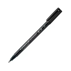 Clearance Rotulador permanente negro F Lumocolor Rotuladores