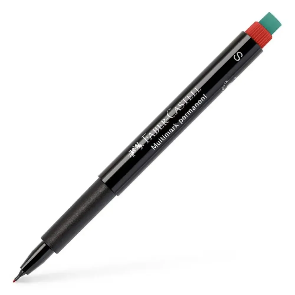 Discount Rotulador Permanente Rojo Super Fino Multimark Rotuladores