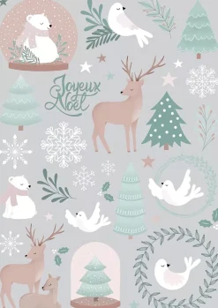 Outlet Rub-On Iconos Let it Snow Plantillas