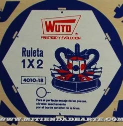 New Ruleta-18 Kits Recortables Serigrafiados de Marquetería 4010-18 Maquetas Y Modelismo
