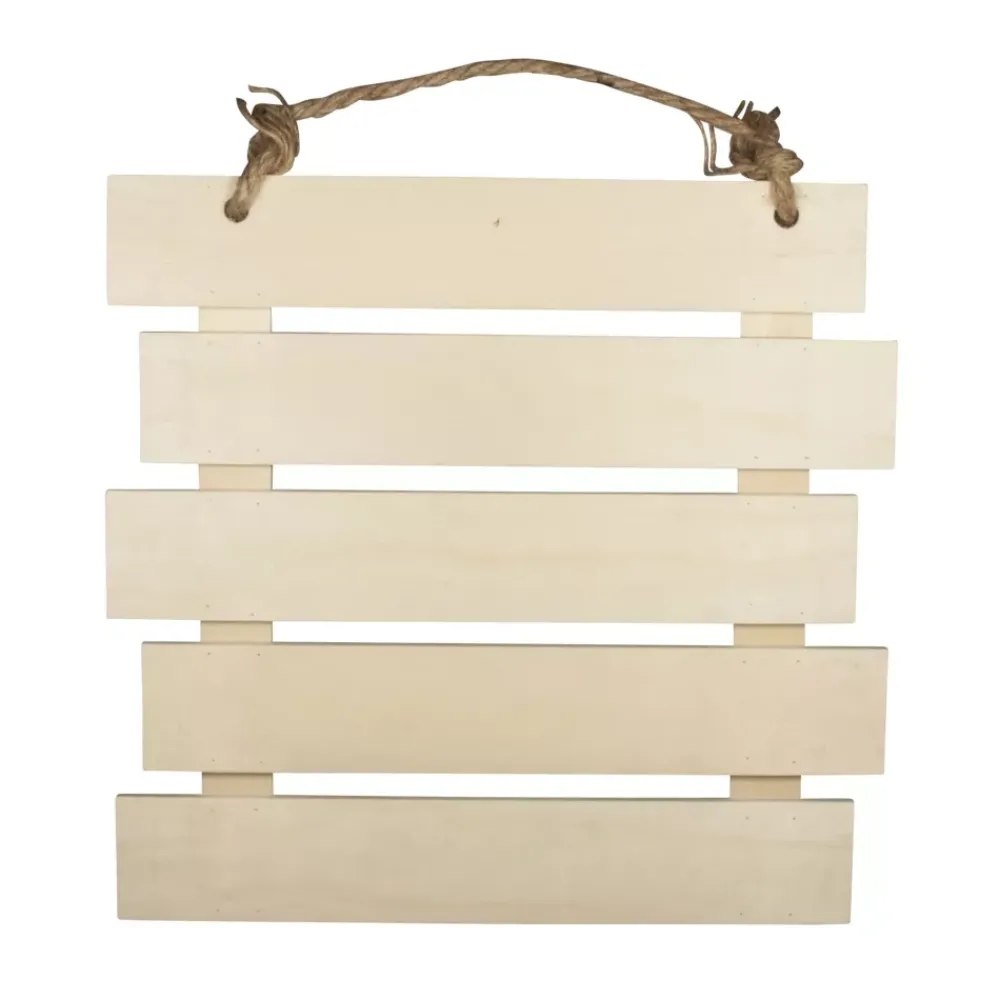 Hot Señal de madera de tablones Maderas