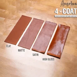 Online Sellador acabado para cuero satinado 4-coat 29,5ml Barnices