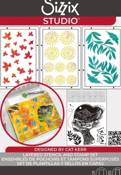 Outlet Sellos + plantillas de stencil Ikigai Plantillas