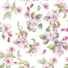Hot Servilletas de papel Spring Blossom White 33x33cm Decoupage