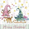 Sale Servilletas Gnom Reindeer 33x33cm Navidad