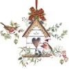 Hot Servilletas X-mas Birdhouse 33x33cm Navidad