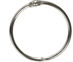 Discount Set 8 Anillas Metálicas 38mm Bisutería