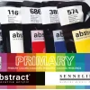 New Set 5 Acrílicos Abstract Colores Primarios 120ml Pinturas Acrílicas