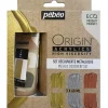 Sale Set 3 acrílicos ecológicos metálicos Origin 60ml Pinturas Acrílicas