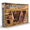 Clearance Set 6 acrílicos para efecto madera vieja y desgastada Vol1 17ml Maquetas Y Modelismo|Pinturas Para Maquetas Y Modelismo