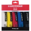 Clearance Set 5 Acrílicos Primarios 120ml Pinturas Acrílicas