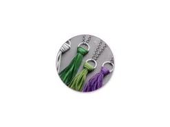 Discount Set 5 Anillas de Llavero 38mm Goma Eva Fofuchas|Bisutería