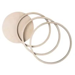 New Set 8 Anillos de Madera Maderas
