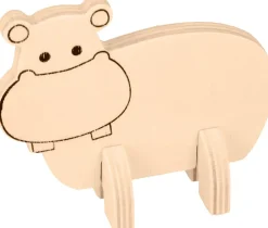 Hot Set 12 Animales de Madera Safari Maderas