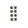 New Set 8 Bisagras Cuadradas Bronce Viejo Pequeñas Herrajes