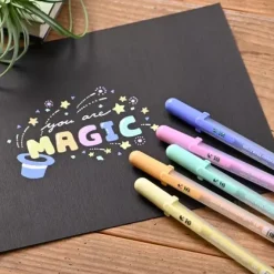 Set 8 Bolígrafos de gel pastel Bold Gelly Roll Moonlight Rotuladores