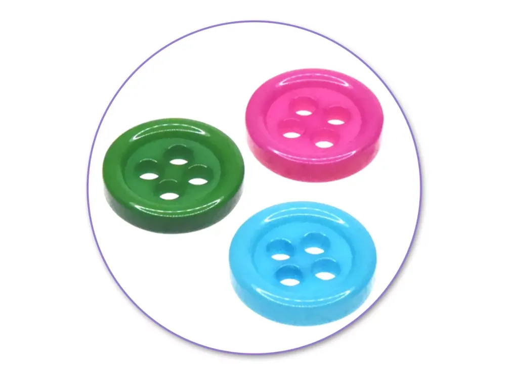 Clearance Set 80 Botones Color Brillante 9mm Telas, Sedas Y Fieltro|Organización