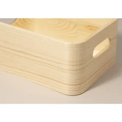 Hot Set 3 cajas de madera Organización|Maderas