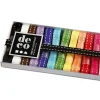 Clearance Set 12 Cintas de Colores con Pespunte Telas, Sedas Y Fieltro