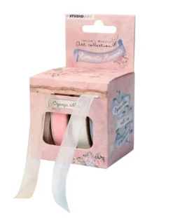 Outlet Set 4 cintas de organza Romantic Moments Telas, Sedas Y Fieltro