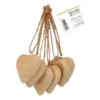 Best Set 6 Corazones de Madera On se Marie Maderas