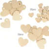 Sale Set 40 Corazones Madera On se Marie Maderas