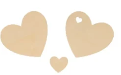 Sale Set 40 Corazones Madera On se Marie Maderas