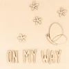 Set 3 Cuadros de Madera On My Way Maderas