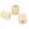 Outlet Set 3 cuentas de madera cilíndricas Labores Y Macramé