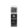 Online Set #2 de 4 rotuladores calibrados Blackliner Rotuladores