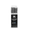 Sale Set #1 de 4 rotuladores calibrados Blackliner Rotuladores