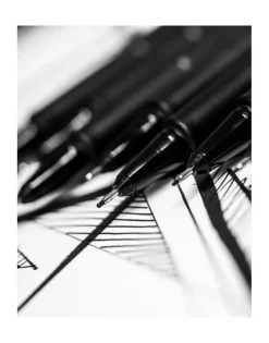 Sale Set #1 de 4 rotuladores calibrados Blackliner Rotuladores
