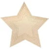 Discount Set 6 Estrellas de Madera Maderas|Navidad