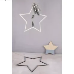 Discount Set 6 Estrellas de Madera Maderas|Navidad