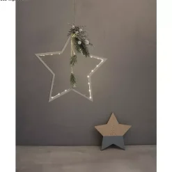 Discount Set 6 Estrellas de Madera Maderas|Navidad