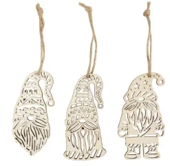 Sale Set 6 Gnomos Escandinavos Maderas